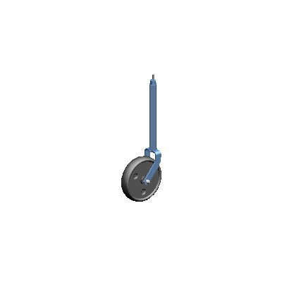 Steketee / Lemken Wielvork met wiel 280x65 Combi compleet