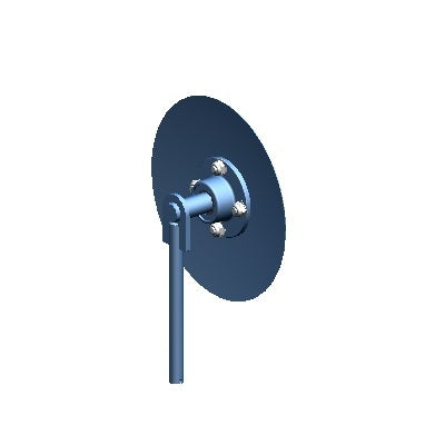 Steketee / Lemken Beschermschijf verstelbaar 220mm