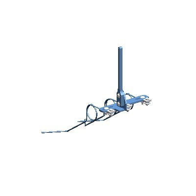Steketee / Lemken Torsiewieder compleet over de rij links