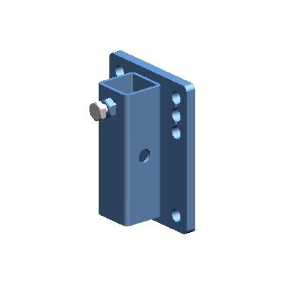 Steketee / Lemken steunpoot houder kort