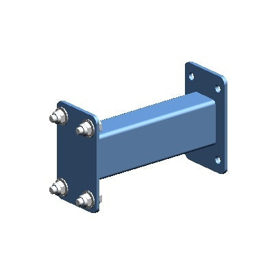Steketee / Lemken Tussenframe koker 242mm