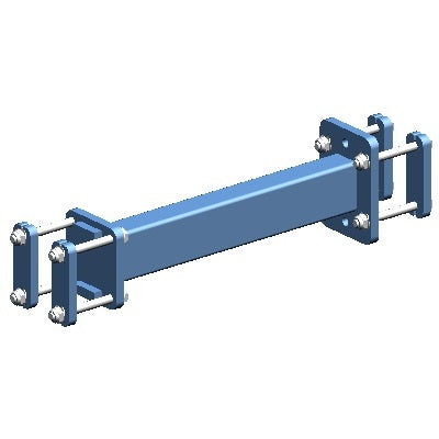 Steketee / Lemken Tussenbalk frontbevestiging 80x80mm 71,9cm compleet