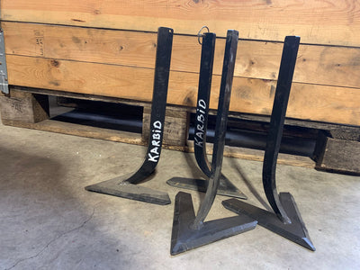 4x Steketee 18cm gehard mes