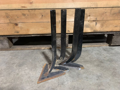 4 x 16cm Schoffelmes - Gebruikt