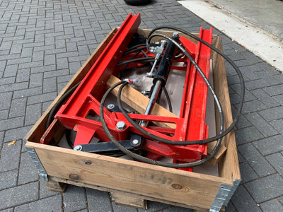 2x Steketee opklapbaar topeind profielbalk