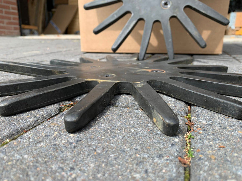 24x gebruikte Steketee 340mm vingerwieders